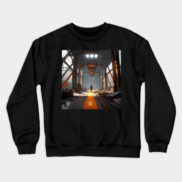 Half life 2 inspired art Crewneck Sweatshirt by IOANNISSKEVAS